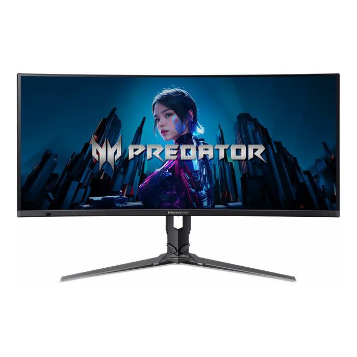 Acer Predator X34 monitor, OLED/VA, 34", 21:9, 3440x1440, 100Hz/175Hz/240Hz, pivot, USB-C, HDMI, Display port, USB