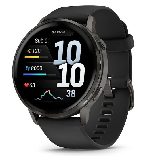 Garmin Venu 4 Black, pametni sat