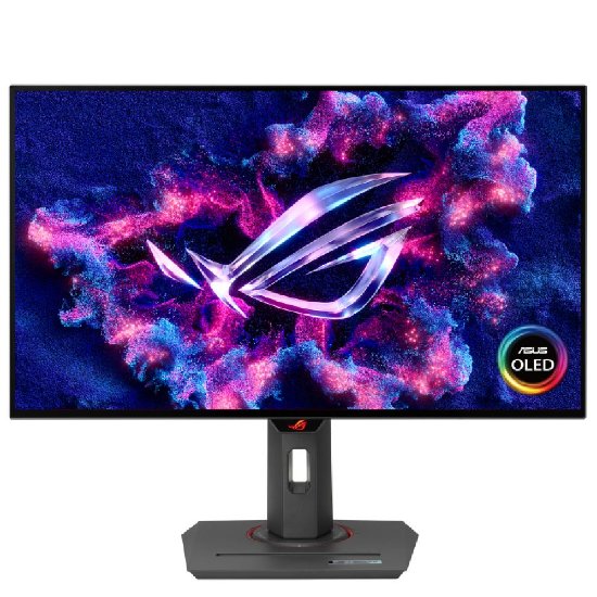 Asus ROG Strix/Rog Swift XG27AQDMG monitor, OLED, 27", 16:9, 2560x1440, 240Hz, pivot, HDMI, Display port, USB