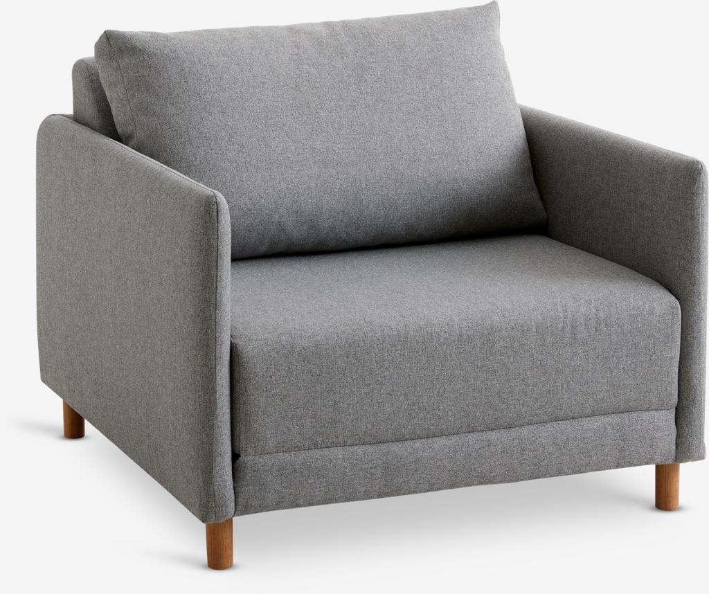 Fotelja na razvlačenje NORODDEN svjetlosiva