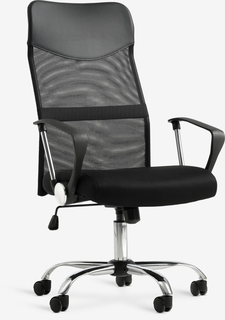Uredska stolica BILLUM crna mreža