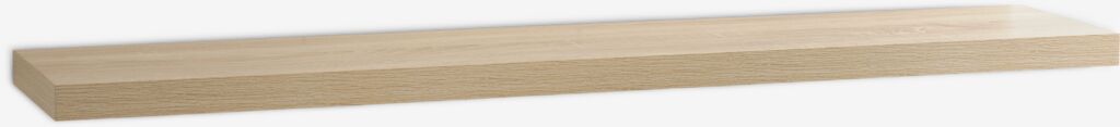 Zidna polica ABILD 120x24 boja svijetli hrast