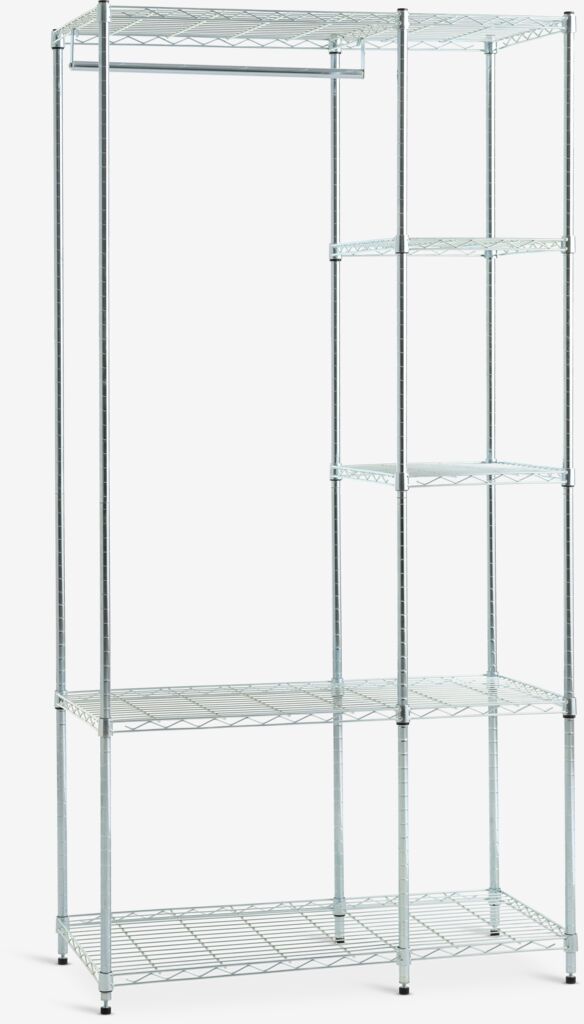 Namještaj za hodnik VINDINGE 4 police krom