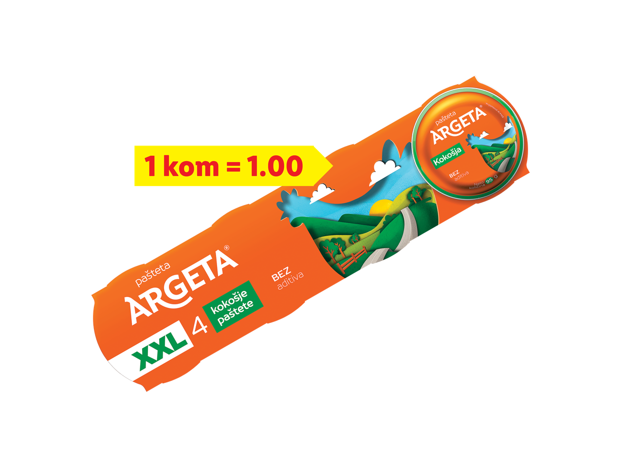 Argeta Kokošja pašteta 95 g