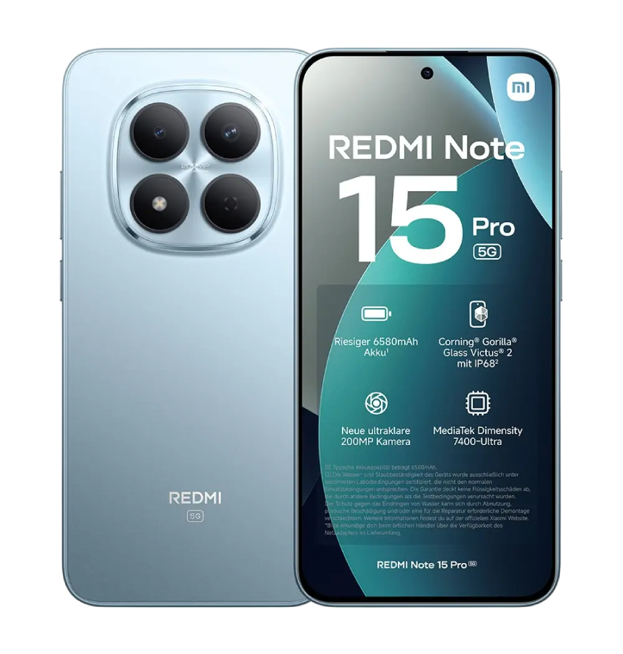 REDMI NOTE 15 PRO 5G 8/512GB: PLAVA