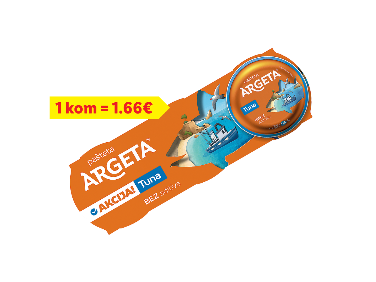 Eva Tuna pašteta classic 95 g