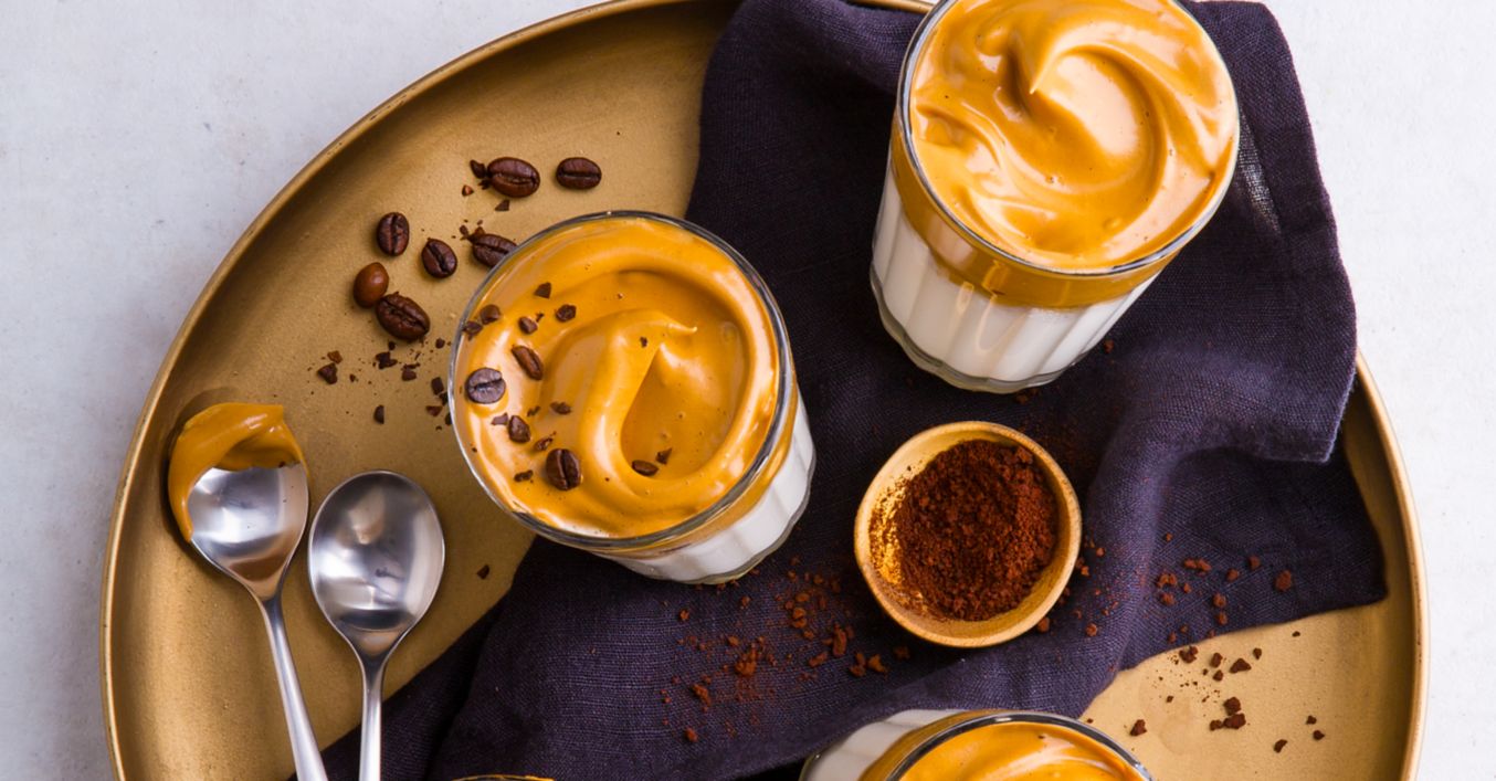 Recept: Dalgona kava