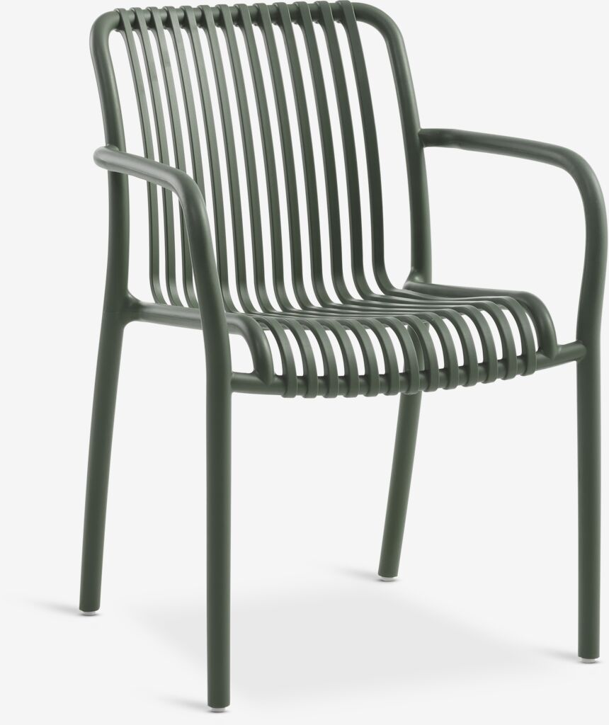 Složiva stolica NABBEN maslinasto zelena