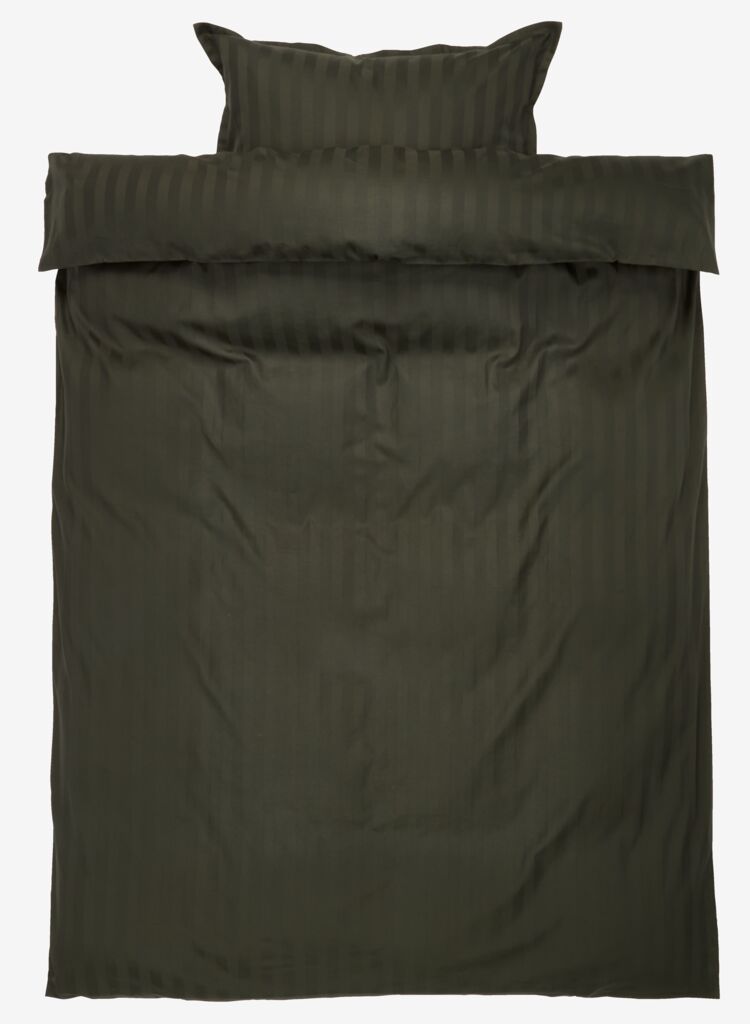 Set posteljine NELL saten 140x200 tamnozelena