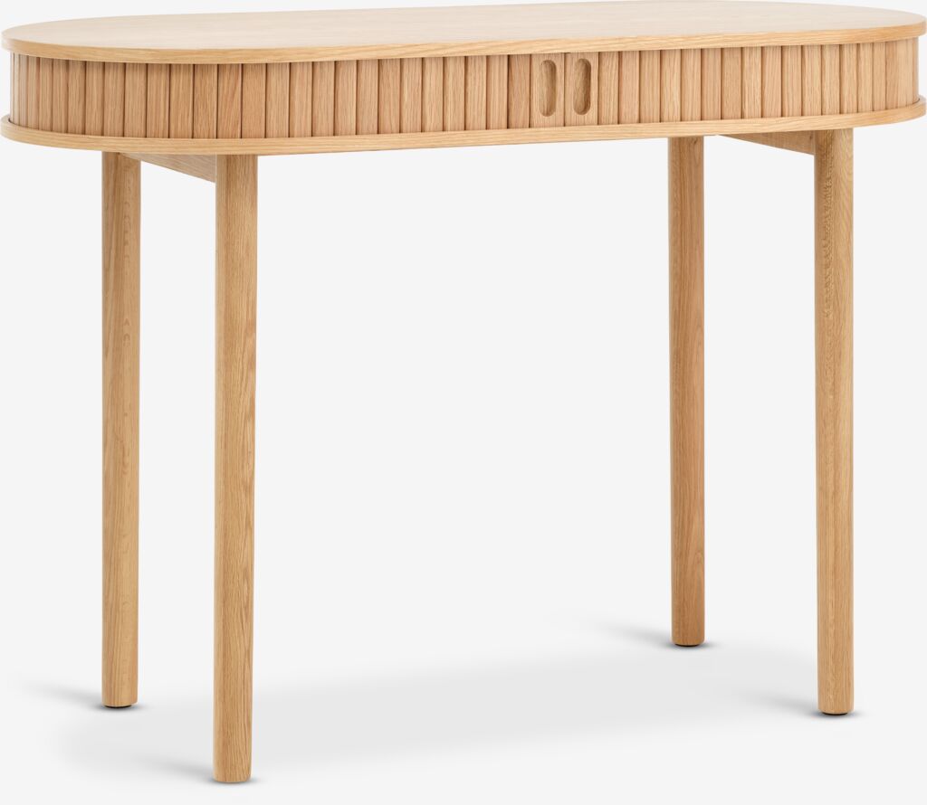 Konzolni stolić LYNGVIG 50x110 2 rolo vrata natur hrast