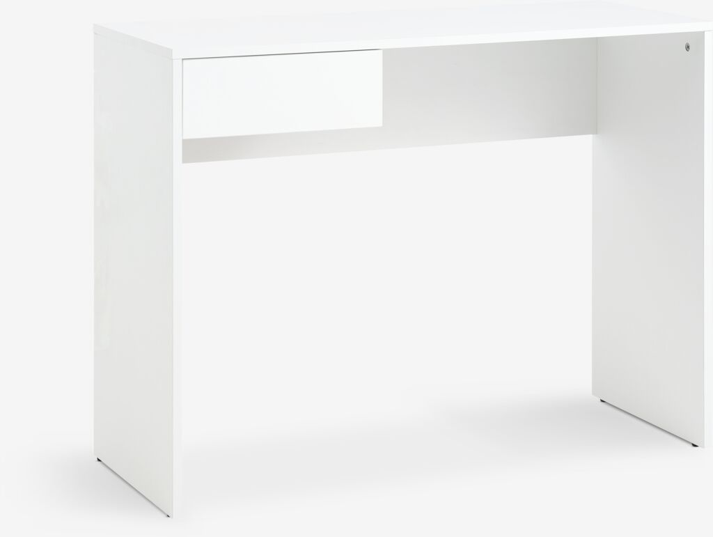 Radni stol KNABSTRUP 40x100 1 ladica bijela