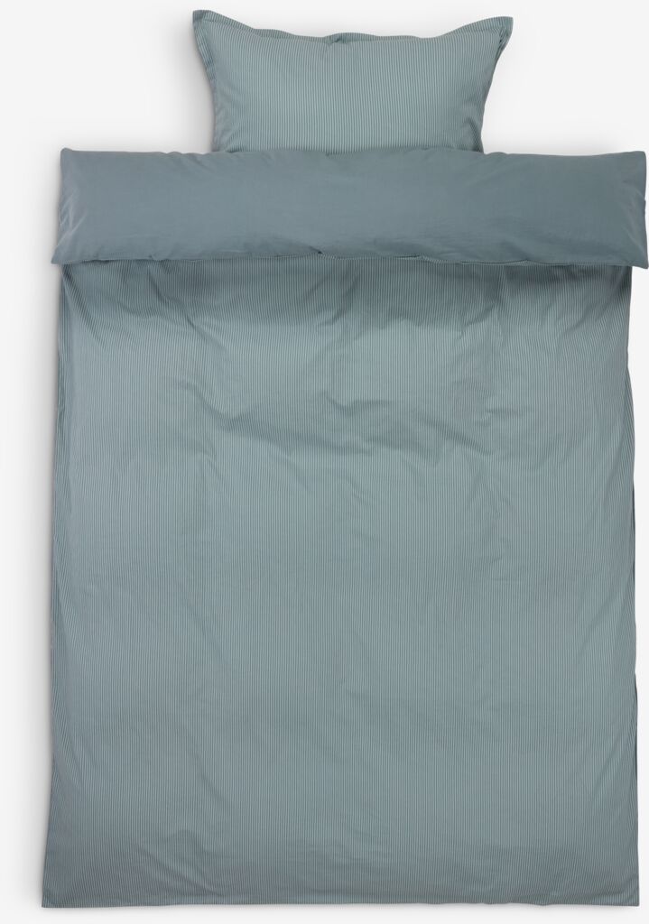 Set posteljine MARION isprani pamuk 140x200 pepeljasto plava