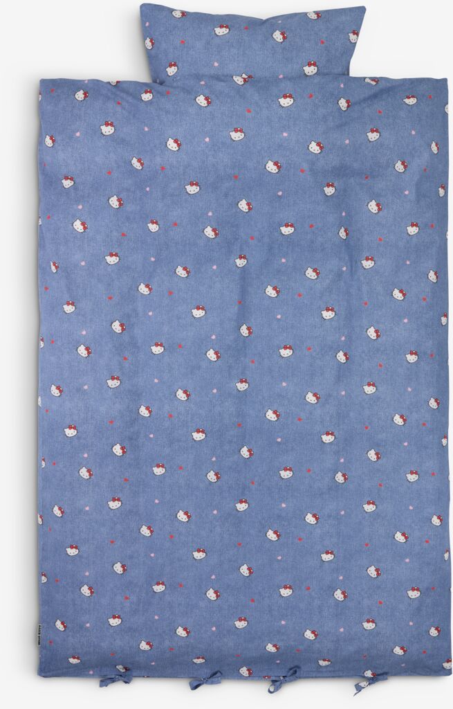 Set posteljine HELLO KITTY 140x200 plava