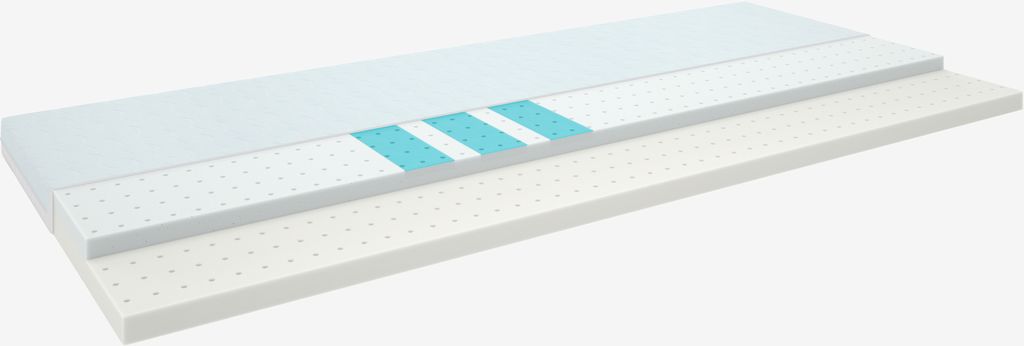 Nadmadrac 180x200 WELLPUR BOKSELVI bijela