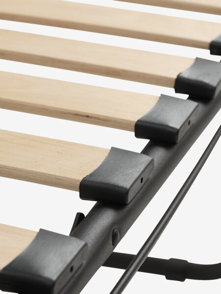 Pomoćni krevet ILSKOV 80x193 bijela/crna