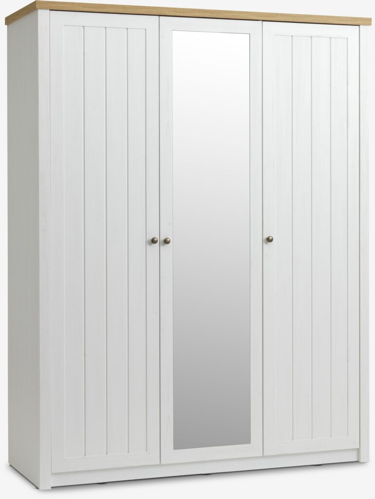 Ormar MARKSKEL 162x210 bijela/divlji natur hrast boja