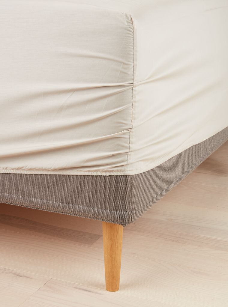 Plahta s gumicom VIVIAN 90x200x35 bež