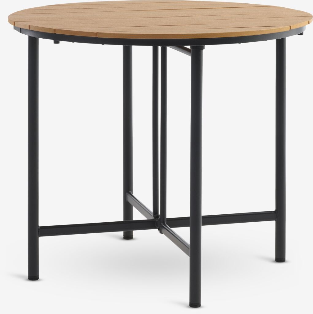 Vrtni stol HOVVIG Ø90xD18/90 natur