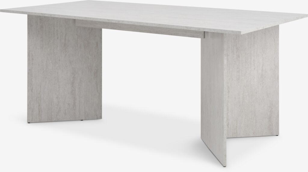 Blagovaonski stol KRONDAL 90x180 boja travertin