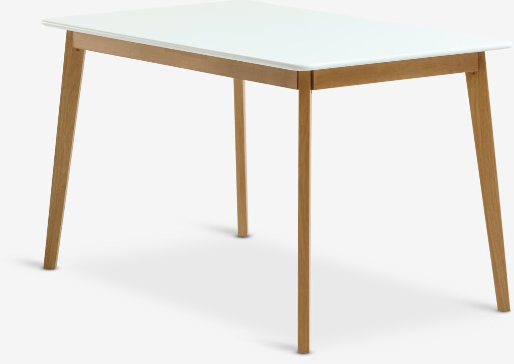 Blagovaonski stol JEGIND 80x130 bijela/natur