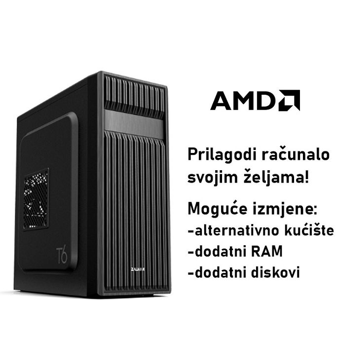 Računalo ADM Business B97 AMD Ryzen 5 8600G, 16GB DDR5, 500GB SSD NVMe, AMD Radeon Graphics, Windows 11 Pro