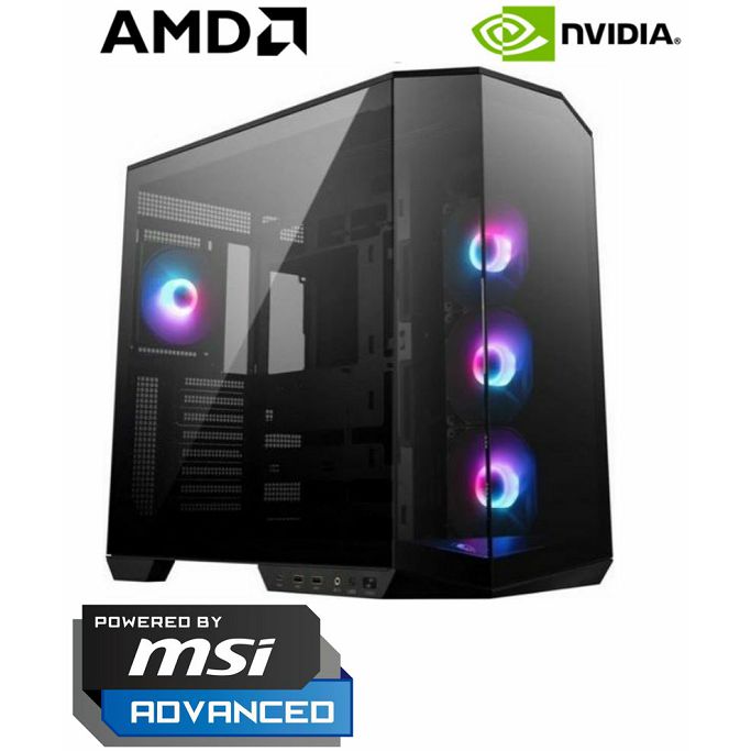 Računalo ADM Premium P29 Powered by MSI Advanced AMD Ryzen 7 9800X3D, 32GB DDR5, SSD 2TB NVMe, RTX5080 16GB, No OS