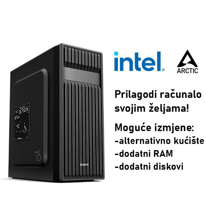 Računalo ADM Business B75 Intel Core i5-13400, 16GB DDR4, 1TB SSD NVMe, Intel UHD Graphics 730, Windows 11 Pro
