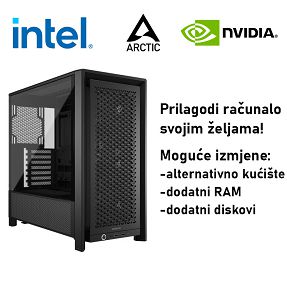 Računalo ADM Workstation W60 Ryzen 7 5700X, 16GB DDR4, 1TB NVMe SSD, RTX A1000 8GB, Windows 11 Pro