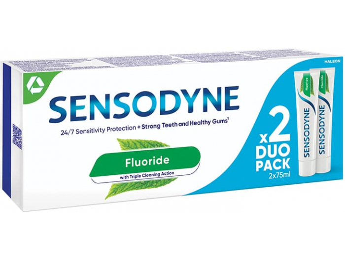 Sensodyne Pasta za zube Fluoride 2x75 mL