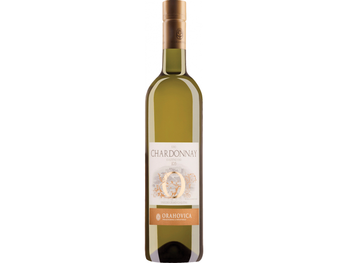 Vino bijelo Chardonnay Orahovica 0,75 L