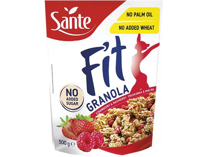 Sante Granola fit s jagodom i malinom 300 g