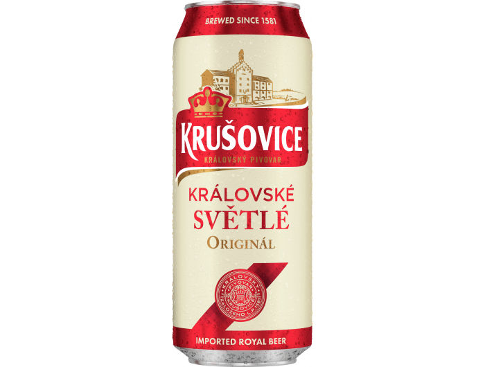 Pivo Krušovice 0,5 L
