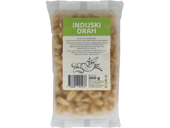 Indijski orah sirovi 300g