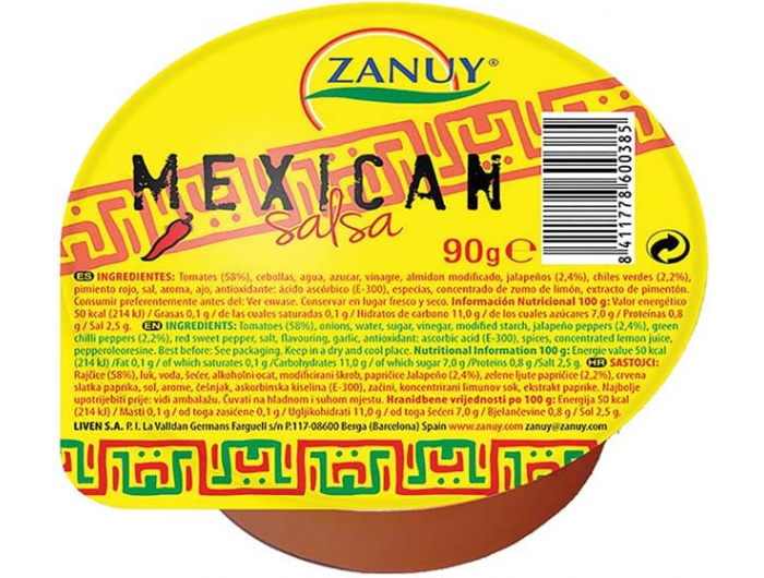 Zanuy umak meksička salsa 90 g