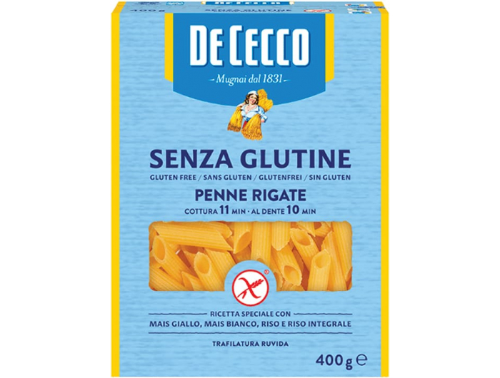 De Cecco tjestenina Penne rigate bez glutena 400 g