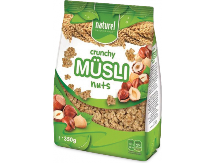 Naturel muesli crunchy nuts 350 g