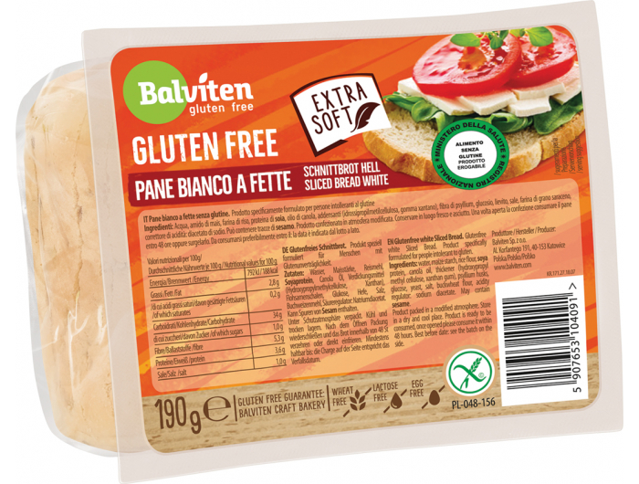 Balviten Bijeli kruh bez glutena, 190 g
