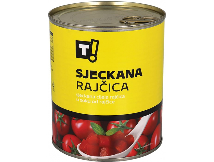 T! sjeckana rajčica 800 g
