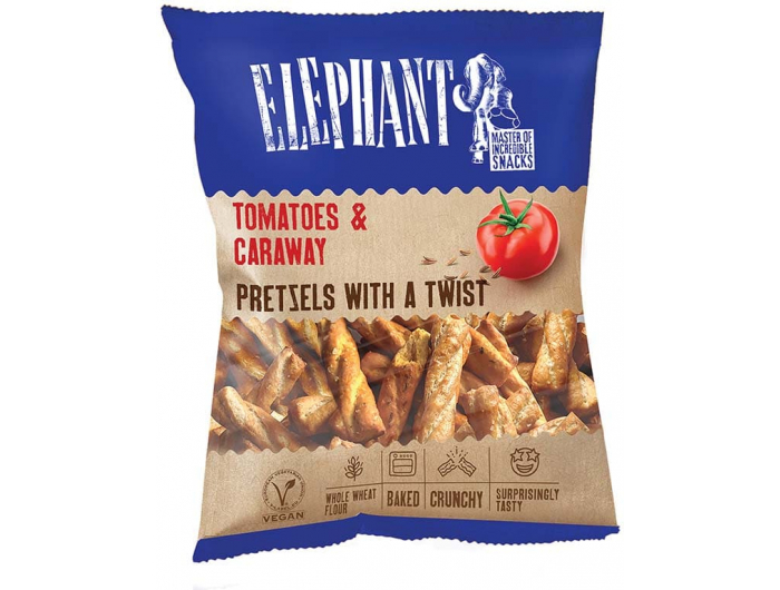 Elephant snack rajčica i kim 160 g