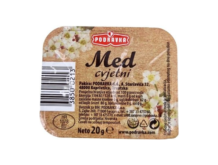 Podravka med cvjetni 20 g