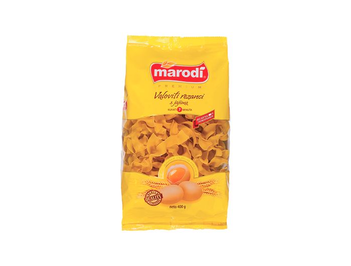 Marodi Tjestenina Valoviti rezanci 400 g