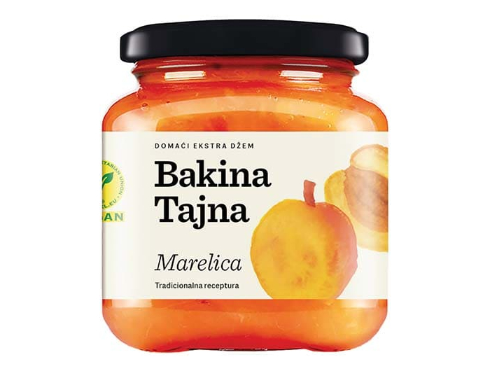 Bakina Tajna ekstra džem marelica 375 g
