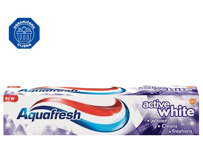 Aquafresh pasta za zube Active White 125 ml