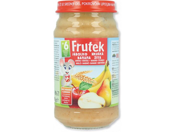 Frutek dječja hrana 190 g voće i žitarice