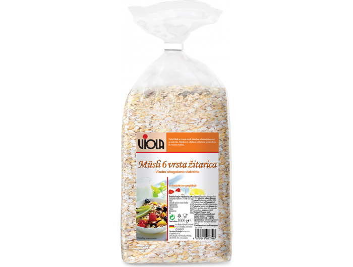 Viola muesli sa 6 vrsta žitarica 1 kg