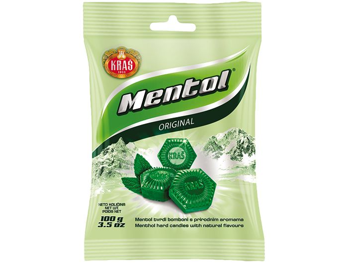 Kraš bomboni tvrdi mentol 100 g