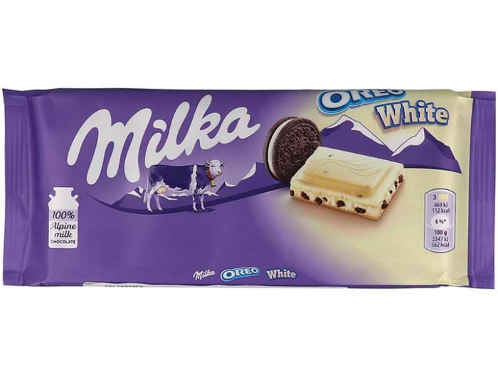 Milka bijela čokolada i Oreo 100 g