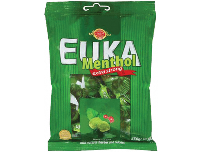 Evropa Euka tvrdi bomboni mentol 250 g