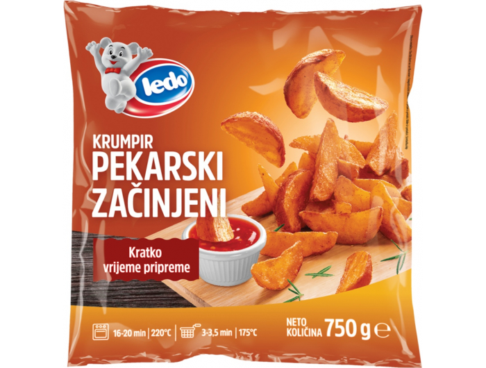 Ledo Krumpir pekarski začinjeni 750 g