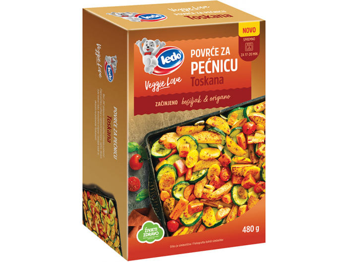 Ledo Veggie Love Povrće za pećnicu Toskana 480 g